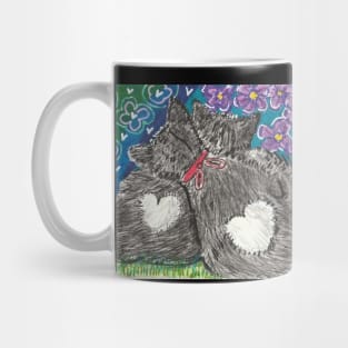 Cuddling cats Mug